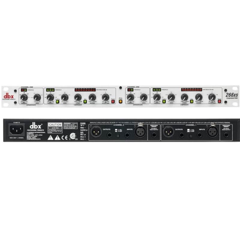 DBX 266XS Compressor / Expander / Gate with AutoDynamic Attack Control Processor image 1