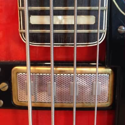 Hagstrom Concord II Deluxe 1968 Candy Apple Red image 11
