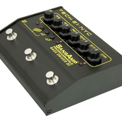 Tech 21 SansAmp Programmable Bass Driver DI Pre-Amp Pedal - Open Box image 3