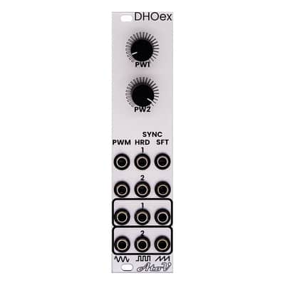 AtoV Project Dual Harmonic Oscillator (DHO) Eurorack Oscillator Module (Silver) image 8