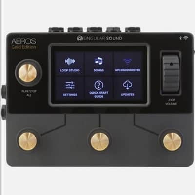 Singular Sound Aeros Loop Studio Gold Edition, 4.3" Touch-Screen, Built-In Effects image 1