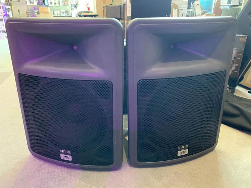Peavey PR NEO 15 15" 2 way PA Speakers (Pair) (Pre-Owned) image 1