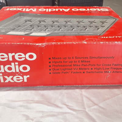NOS 1985 Realistic 32-1210 6-Channel Stereo Audio Mixer Radio Shack Box image 8