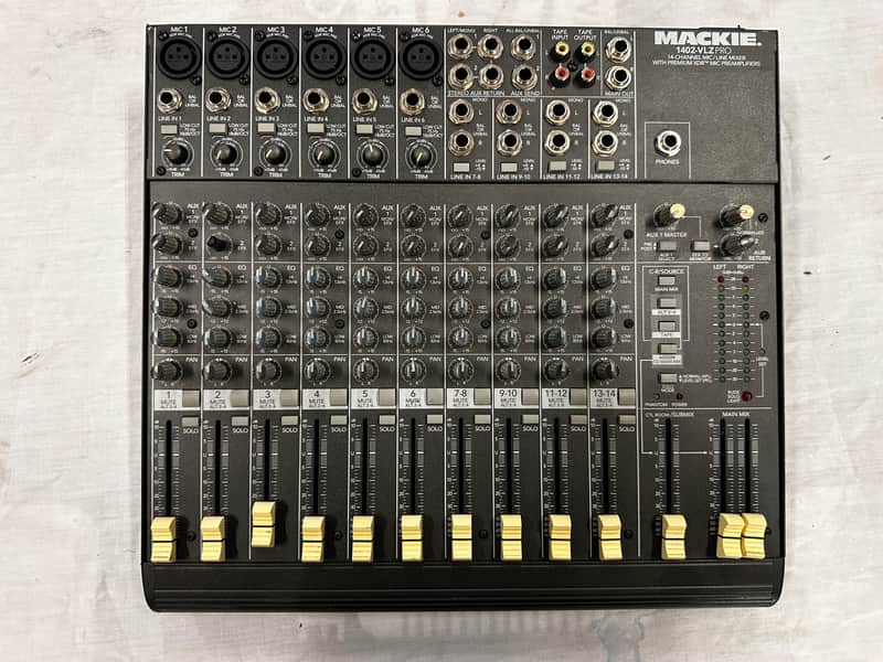 Mackie 1402-VLZ Pro 14-Channel Mic / Line Mixer | Reverb Canada