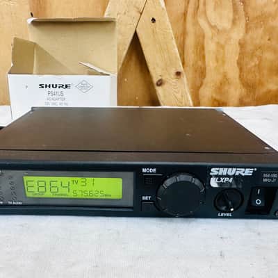 Shure ULXP4 J1 554-590 Mhz Wireless Microphone Receiver W/Shure Power Supply image 1