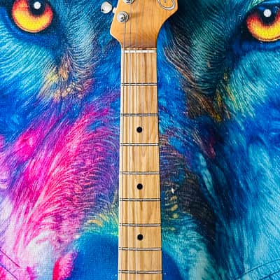 ‘24 Mooer GTRS | GTRS-801 | Intelligent Guitar | Sonic Blue image 1