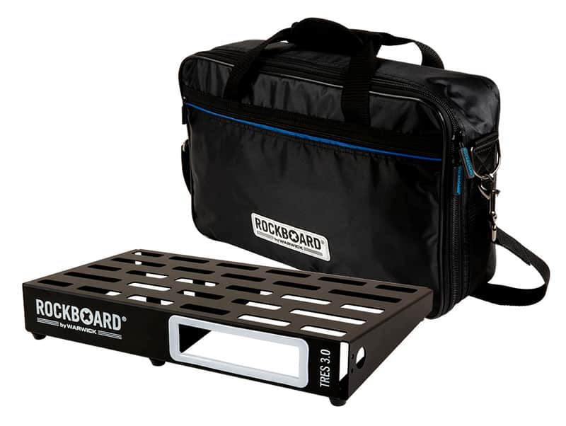 RockBoard TRES 3.0 Pedalboard with Gig Bag Black image 1
