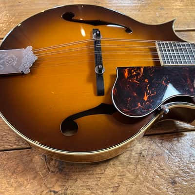 Aria M-300 Two Point Mandolin Japan 1970's - Sunburst image 6