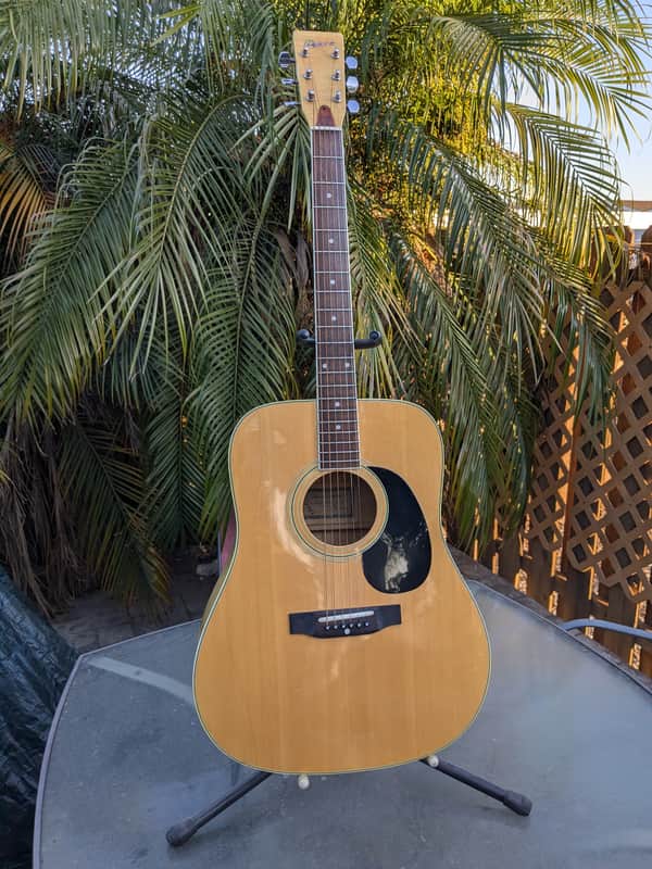 Penco Acoustic Guitar A-14M Made in Japan 1980's image 1