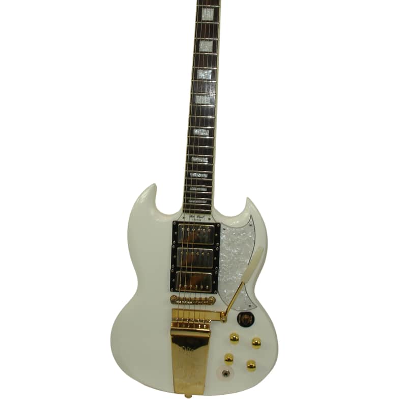 2006 Epiphone G-400 Les Paul Custom Alpine White