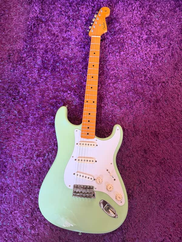 Fender American Vintage Reissue ‘57 Stratocaster  2008 - Seafoam green image 1