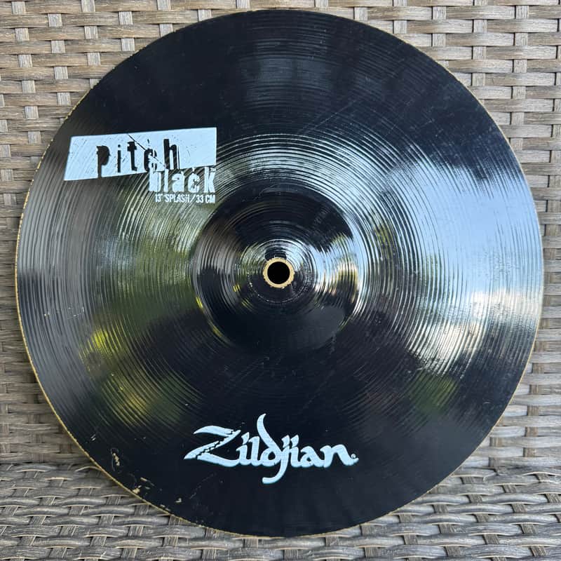Zildjian Pitch Black 13” Splash Cymbal image 1