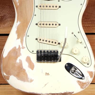 Fender HEAVY Relic CLASSIC SERIES 60s STRATOCASTER Road Worn White Strat 06667 image 6