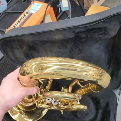 Magilanck MEP 102 4-Valve Euphonium with Case - Brass image 17