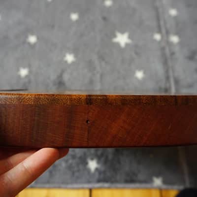 Custom Parota & Sapele Tele Body / Book-matched Parota Tele left handed telecaster 2022 image 5