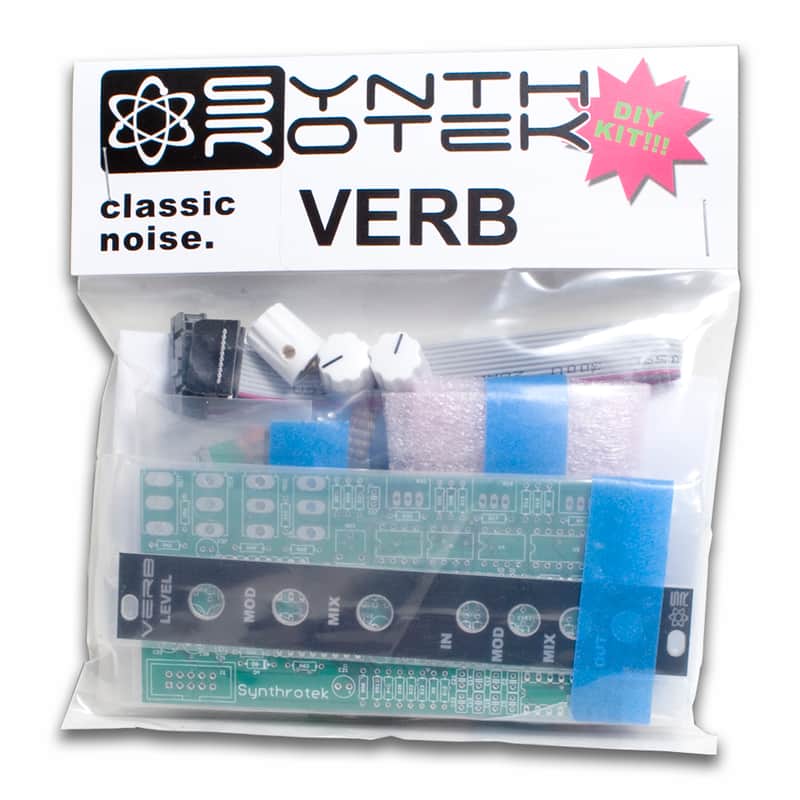 Synthrotek VERB DIY Kit - Reverb Eurorack Module Kit image 1