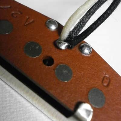 Telecaster MIXED Alnico 2/5 Custom Classic Guitar Pickups SET Hand Wound Tele by Q pickups image 7
