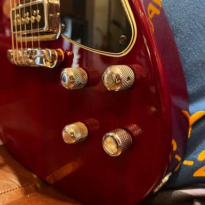 Fender Tele-Sonic with Rosewood Fretboard 1998 - 2003 - Crimson Red Transparent image 4