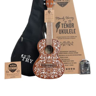 KALA KALA-LTP-MH - Mandy Harvey Learn To Play Signature Series, Tenor Ukulele Starter Kit image 2