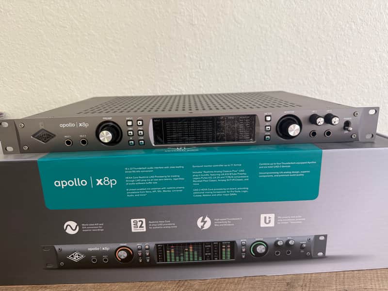Universal Audio Apollo x8P Thunderbolt 3 Audio Interface image 1