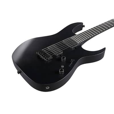 Ibanez RGRTB621-BKF RG Series Electric Guitar, Black Flat image 6