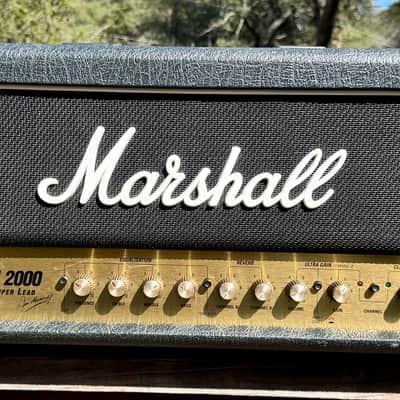 Marshall JCM 2000 DSL 100 Dual Super Lead 2-Channel 100-Watt Guitar Amp Head 2000s - Black image 1