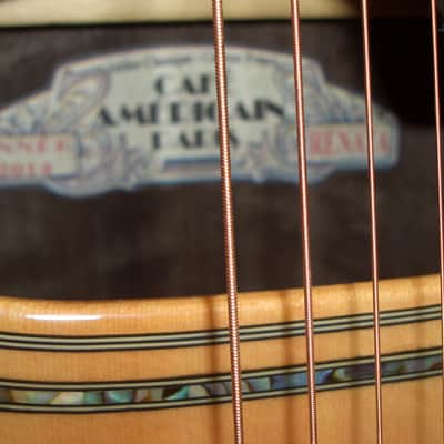 Sale, LAST ONE!!! Cafe Americain Renata Gypsy Jazz Guitar, From France, Strikingly Beautiful image 6