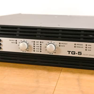 Electro-Voice (EV) TG-5 120V 2-Channel Tour Grade Power Amplifier CG01YB4 image 3