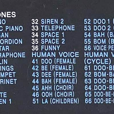 1996 Casio SK-60 32-Key Magical Singer Say & Play Sampling Keyboard With Output Jack image 5