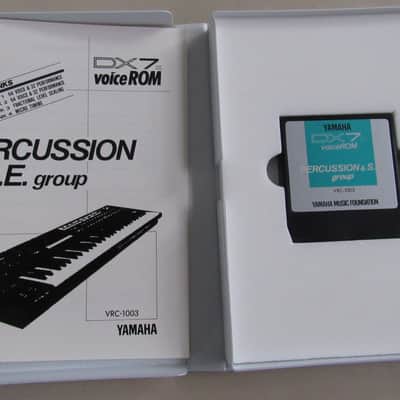 Yamaha DX7 Voice ROM VRC-1003 Percussion & S.E. Group image 2