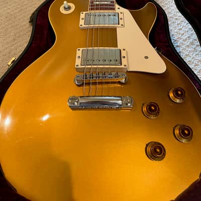Gibson Custom Shop '57 Les Paul Goldtop Reissue (2002 – 8.8 lbs – Excellent Condition – OHSC) image 2