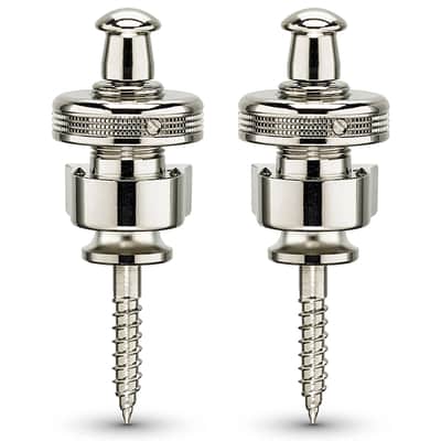 Schaller S-Locks Guitar Strap Lock System, Nickel image 2