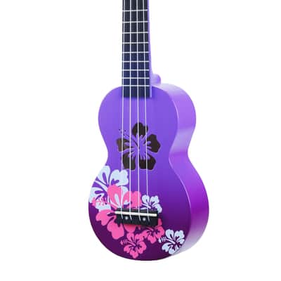 Mahalo Designer Series MD1HB Soprano Ukulele, Blue Burst with Gig Bag image 4