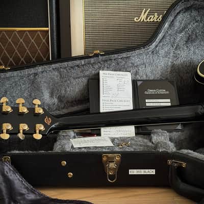 Gibson Custom Shop ES-355 Reissue "Black Beauty" Keith Richards Look, Ebenholz, Bigsby, Classic 57 PU´s ​ 2011 - Ebony image 16