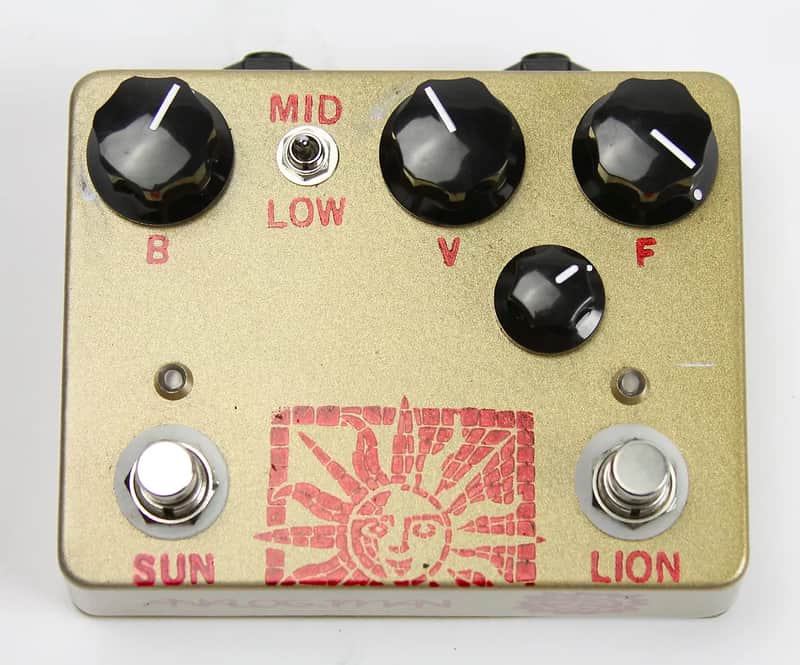 Analogman Sun Lion Fuzz Booster Pedal | Reverb