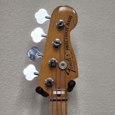 Fender Steve Harris Artist Series Signature Precision Bass 2015 - Present - Olympic White image 3
