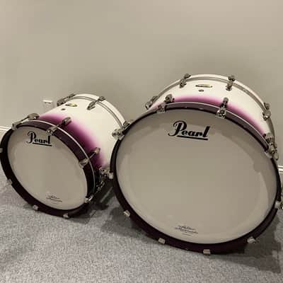 Pearl Masterworks - Mike Portnoy Mike Mangini Custom Piano White Purple Fade Lacquer image 14