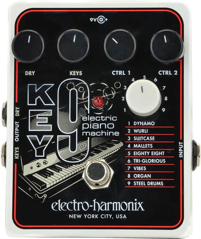 Electro‑Harmonix KEY9 Electric Piano Machine Guitar Pedal image 1