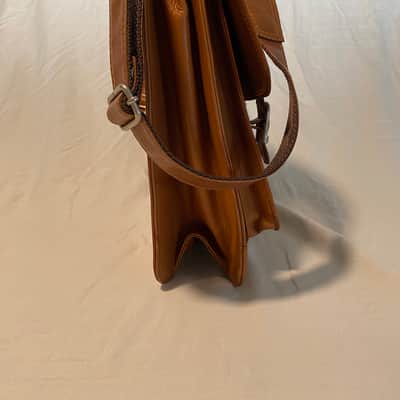 Fender Custom Shop 2008 Leather Briefcase/Satchel VERY RARE image 5