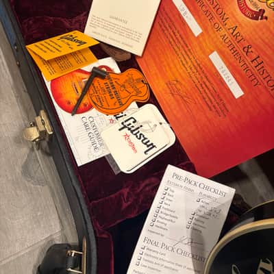 Gibson Custom Shop Les Paul Custom ’57 Reissue historic – James Hetfield “Old School” Tribute🔥🔥 image 5