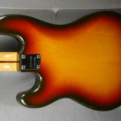 GRECO Precision Bass PB-500S Electric Bass 1975 - Ash Sunburst - Japan Import image 5