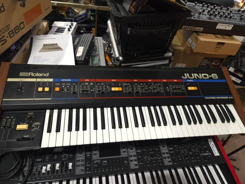 Roland Juno-6 61-Key Polyphonic Synthesizer 1982 - 1984 - Local Pickup Only image 1