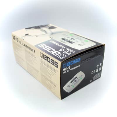 Boss VE-5-WH Vocal Performer White With Original Box Power Supply Vocal Effect Processor Z8B0281 image 13
