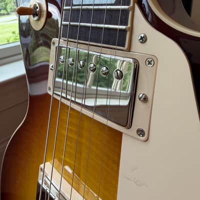 2025 Gibson Les Paul Standard 60s Figured Top - Iced Tea Burst image 6