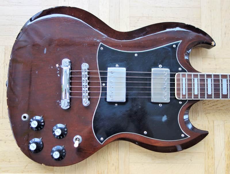 Ibanez SG-style solidbody guitar ~1972 made in Japan vintage | Reverb