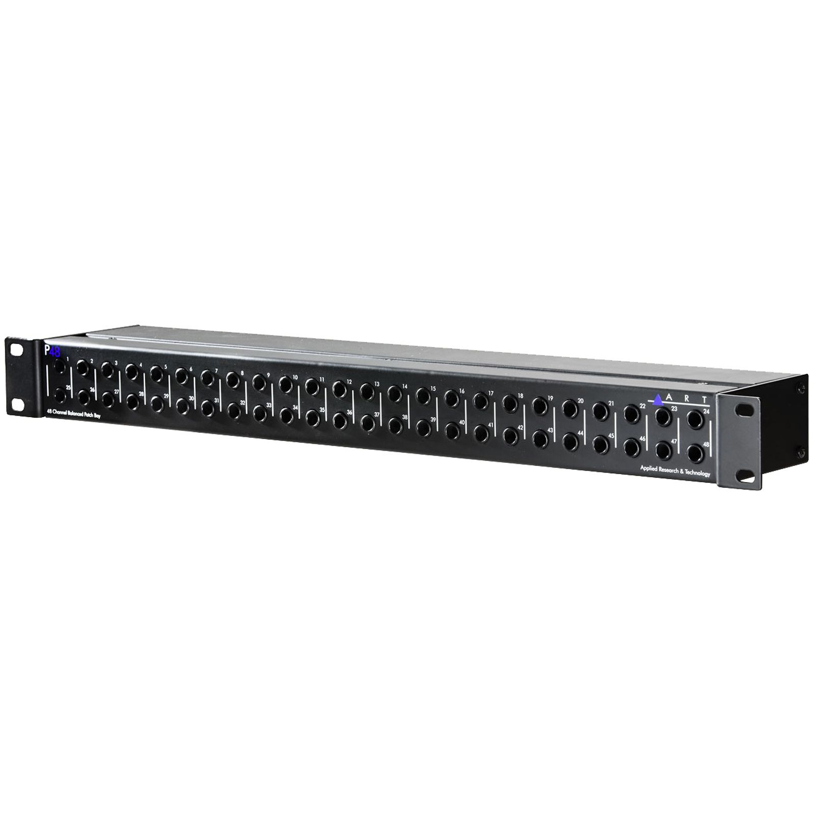 ART P48 Rackmount 48-Point Balanced TRS Patchbay | Reverb