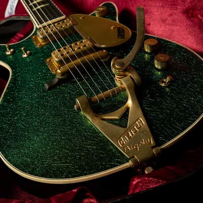 Gretsch Masterbuilt G6128-CS 1962 Double Cut Duo Jet by Gonzalo Madrigal - Relic image 9