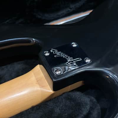 Fender American Standard Jazz Bass 1996 - Black 50th Anniversary image 12