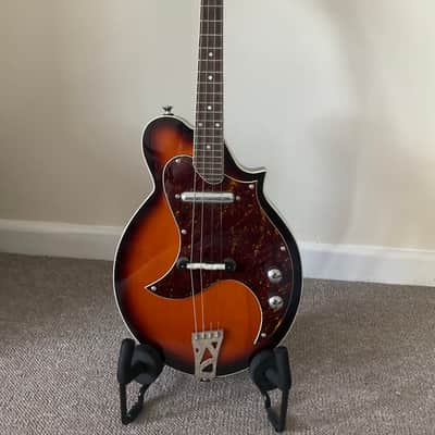 Kentucky KM-300E 4-String Electric Mandolin 2010s Traditional Sunburst mandocaster image 2