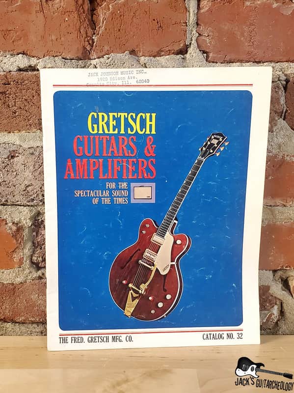 Gretsch Guitars and Amplifiers Catalog No 32 (1965 Blue) image 1